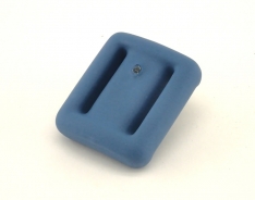 2 lb. Blue Plastic Coated Weight